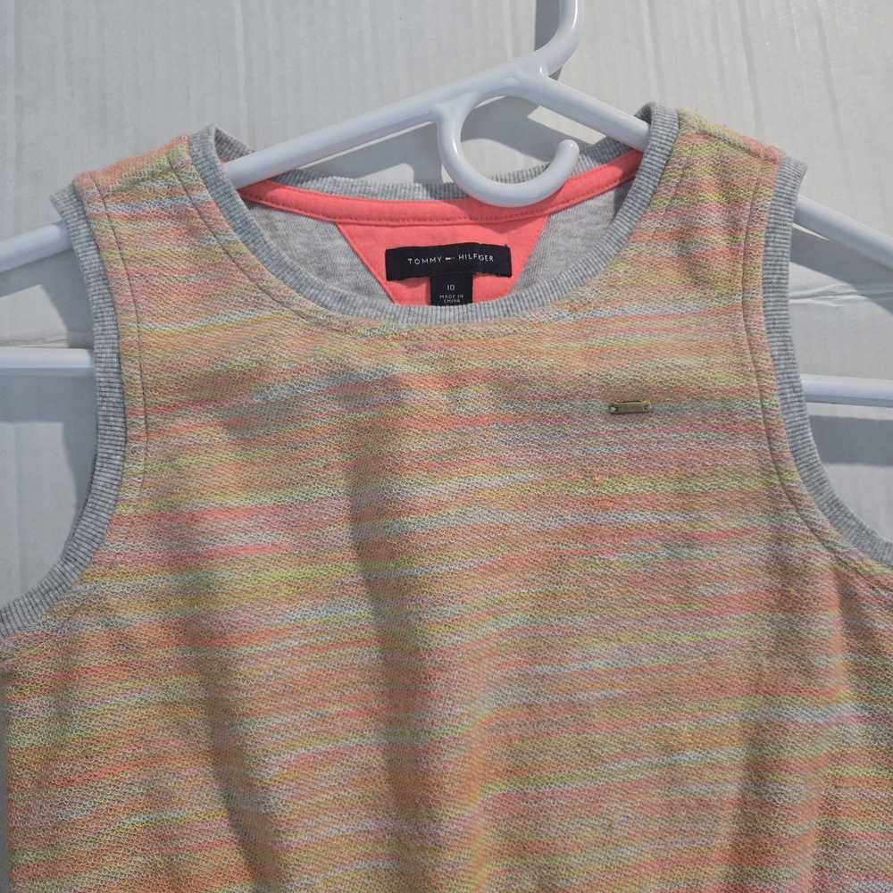 Tommy Hilfiger Pastel Striped Kids Dress
